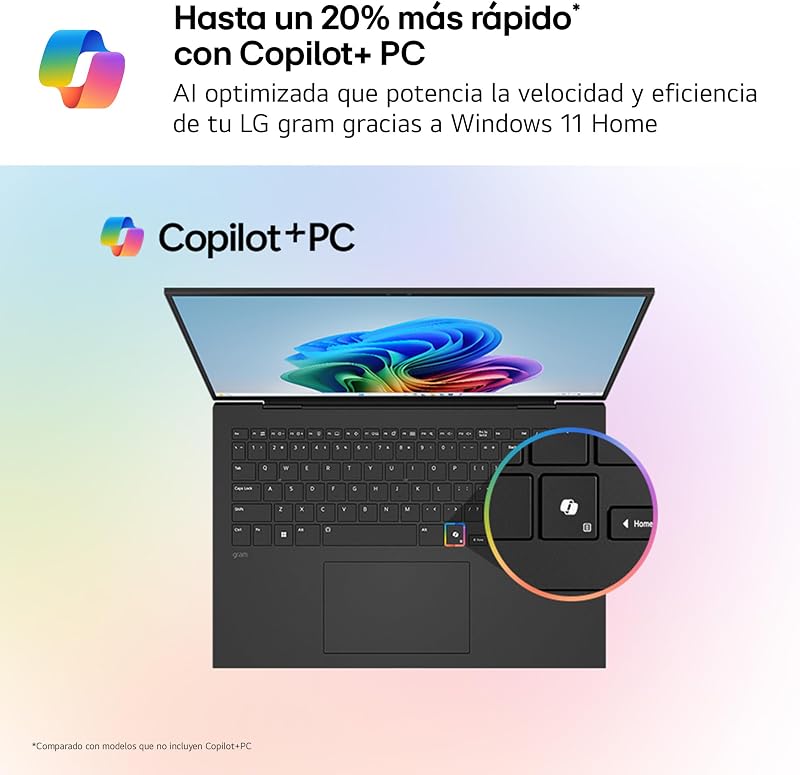 gram 16U55U-G. AU85BN - Portátil, 32 GB de RAM, 512 GB SSD, 16"