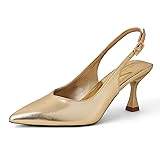 Elisabet Tang Women's Kitten Heel Slingback Low