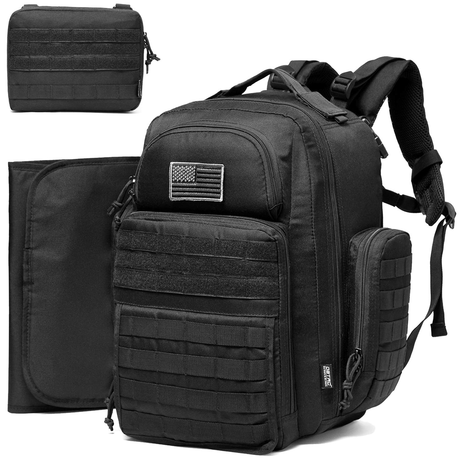 Dad, DBTAC Large Baby Nappy Bag 