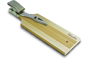 Intruder Fish Fillet Board with Clamp, Includes Fish Scaler, Hardwood, 18-inches, Made in the USA
