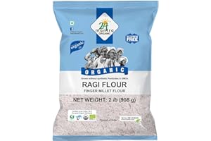 24 MANTRA ORGANIC 24 Mantara Organic Flour, Ragi, 2 Pound