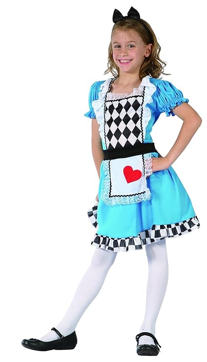 Costume Alice Bambina Travestimento Alice Nel Paese Delle