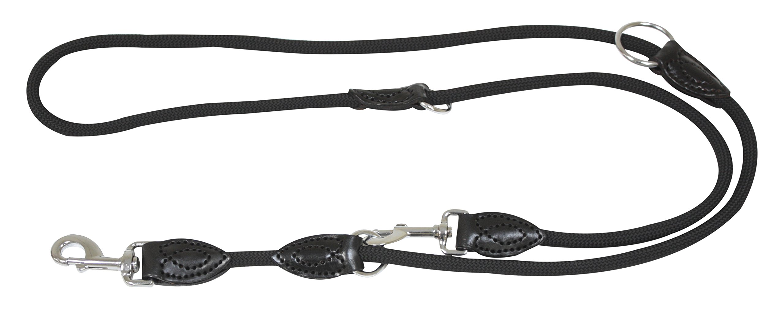 Croci Tubular Train Leash, 12 x 2000 mm, Black