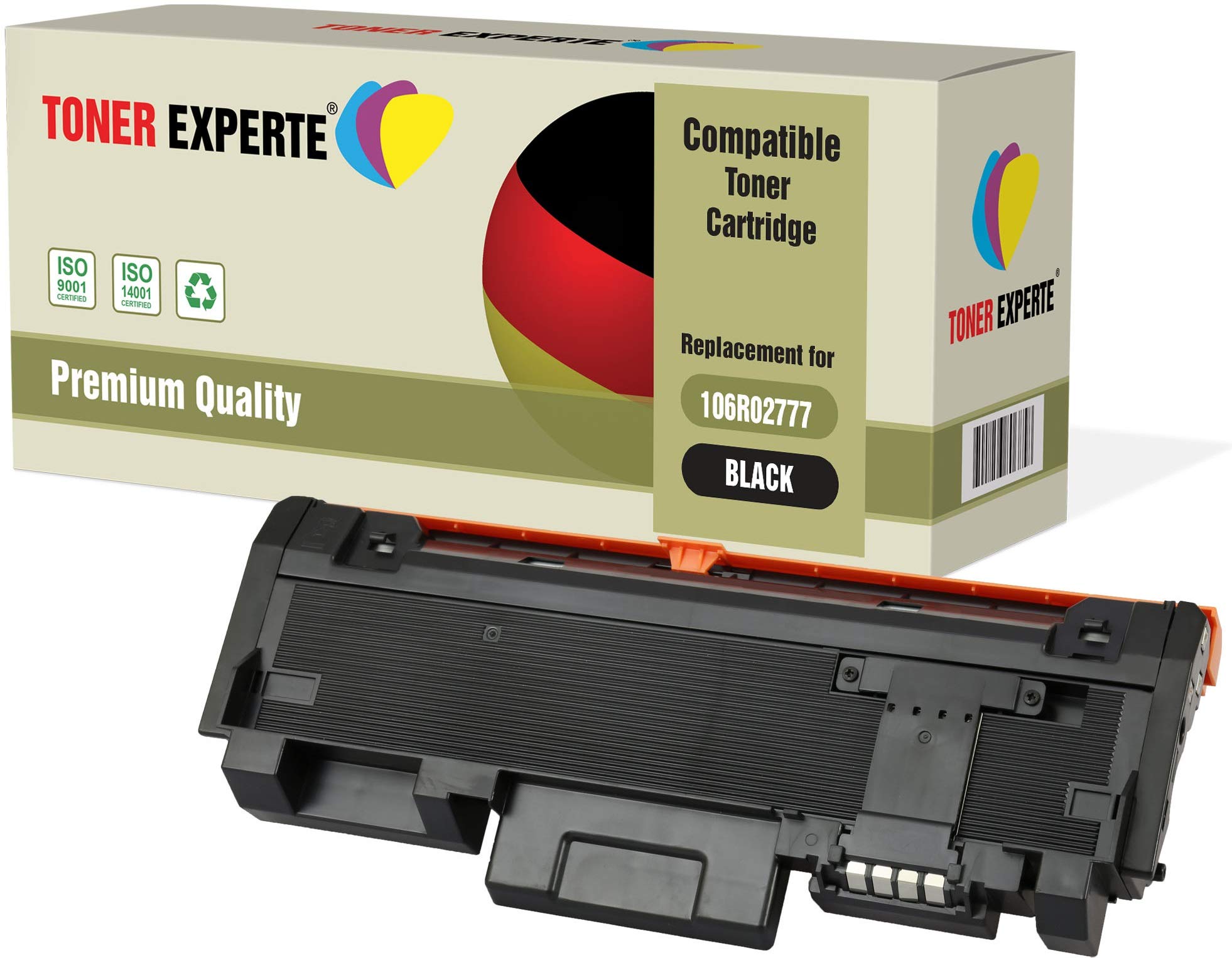 TONER EXPERTE 2-Pack Compatible with 106R02777 Premium Toner Cartridges for Xerox Phaser 3260, WorkCentre 3215, 3225