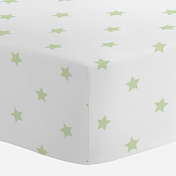 crib sheets green