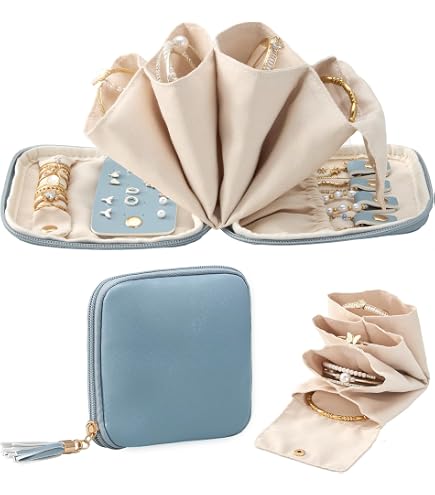 Amazon.com: WOLF Caroline Zip Travel Case, Rose Quartz - Seven