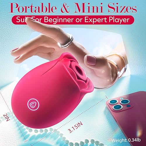 Rose Sex Stimulator for WomenLicking Vibrators with 7 Modes, G Spot Vibrator Adult Sensory Toys Women, Nipples Clit Stimulator Rose Toy for Women Adult Sex Toys Redeeming Love in Saudi Arabia | Rose Sex Stimulator for WomenLicking Vibrators with 7 Modes, G Spot Vibrator Adult Sensory Toys Women, Nipples Clit Stimulator Rose Toy for Women Adult Sex Toys Redeeming Love in Saudi Arabia |