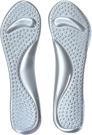Ladies Gel Insoles With Arch Support And Hammer Toe Crest Cushion