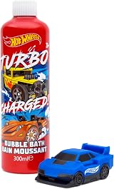 Hot Wheels Children's Bubble Bath 300ml with Car Topper Toy - Bath Shower Gel view 7