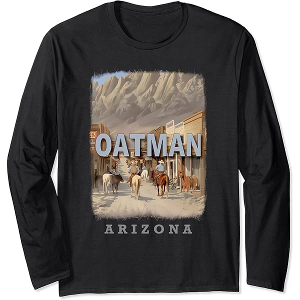 LASTMAN TEE　XXL OATMEAL LASTMAN TEE XXL OATMEAL Amazon.com: Oatman Arizona AZ Wild West