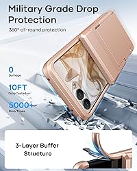 ATATOO for Motorola Razr 2024 Case with Card Holder