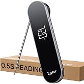 Typhur InstaProbe Core 0.5 Second Instant Read Meat Thermometer Digital | Readable Display in Sunlight | NIST Certified &plusmn;0.5&deg;F Accuracy| IP67 Waterproof | Grill, BBQ, Cooking, Smoker, Brewing