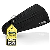 Halo Headband Bandit - 4" Wide Pullover Sweatband for Men and Women- Keeps Hair in Place and Sweat Off Your Face