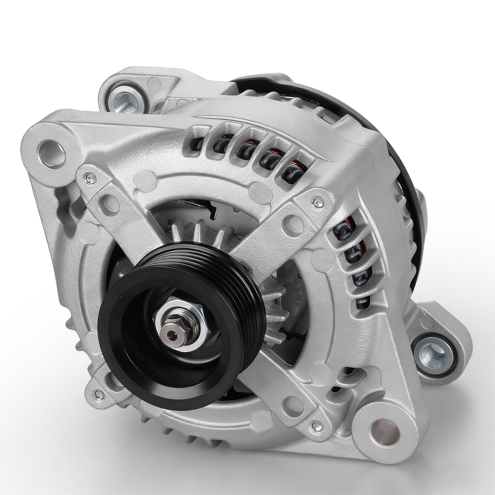 Photo 1 of New Alternator Fit for Hyundai 19-20 Santa Fe, 17-18 Santa Fe Sport, 15-19 Sonata, Fit for Kia 16-20 Optima, 15-20 Sorento, 17-21 Sportage, 2.0L 2.4L L4, 11953 37300-2G061