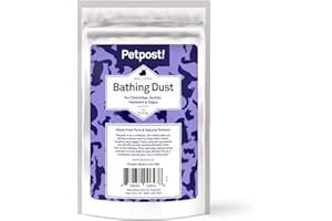 Petpost | Chinchilla Bath Dust for Small Animals - Natural, Pure Cleansing Pumice Sand for Cleaning Degus, Hamsters, & Gerbil 2.5 lb.
