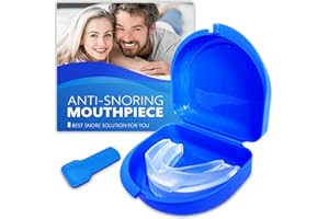 AUOUA LIFE ON MUSIC Anti-Snoring Mouth Guard, Anti-Snoring Mouthpiece, Snoring Solution Comfortable Anti-Snoring Devices for Man a Better Night's Sleep-A01