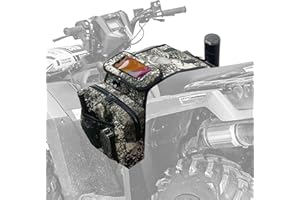 MYDAYS ATV Saddle Bag,Cargo Tank Phone Bag Storage Luggage for ATV UTV Snowmobile Motorcycle (Camo)