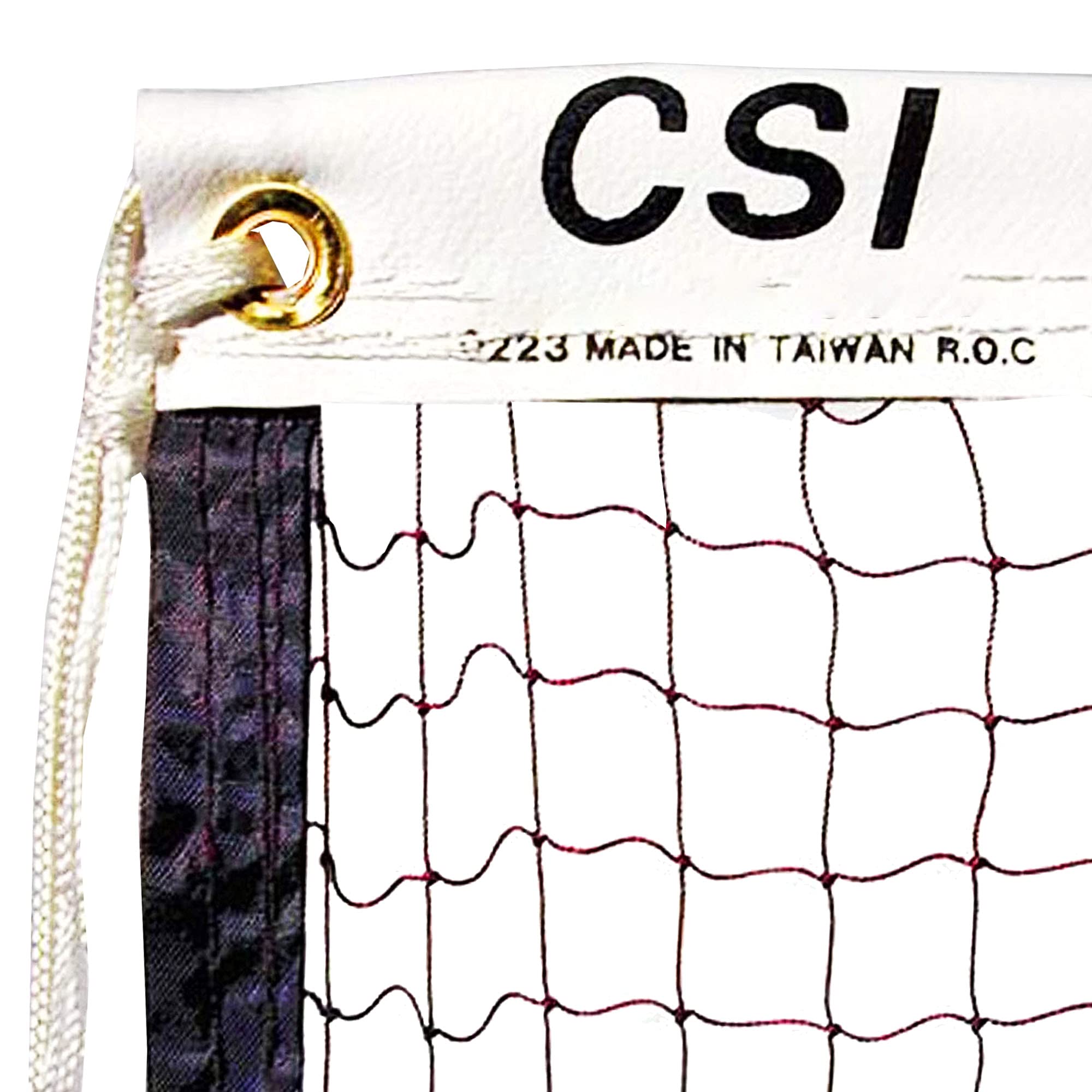 Cannon Sports 21-ft Institutional Quality Knotted Badminton Net with Nylon Rope Cable