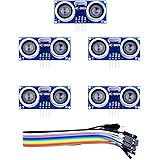 Elegoo HC-SR04 Ultrasonic Module Distance Sensor for Arduino UNO MEGA2560 Nano Robot XBee ZigBee, Set of 5