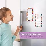 Sweetzer & Orange S&O Magnetic Notepads 4 Pack Fridge Note Pads 3.5x7 45 Pages view 7