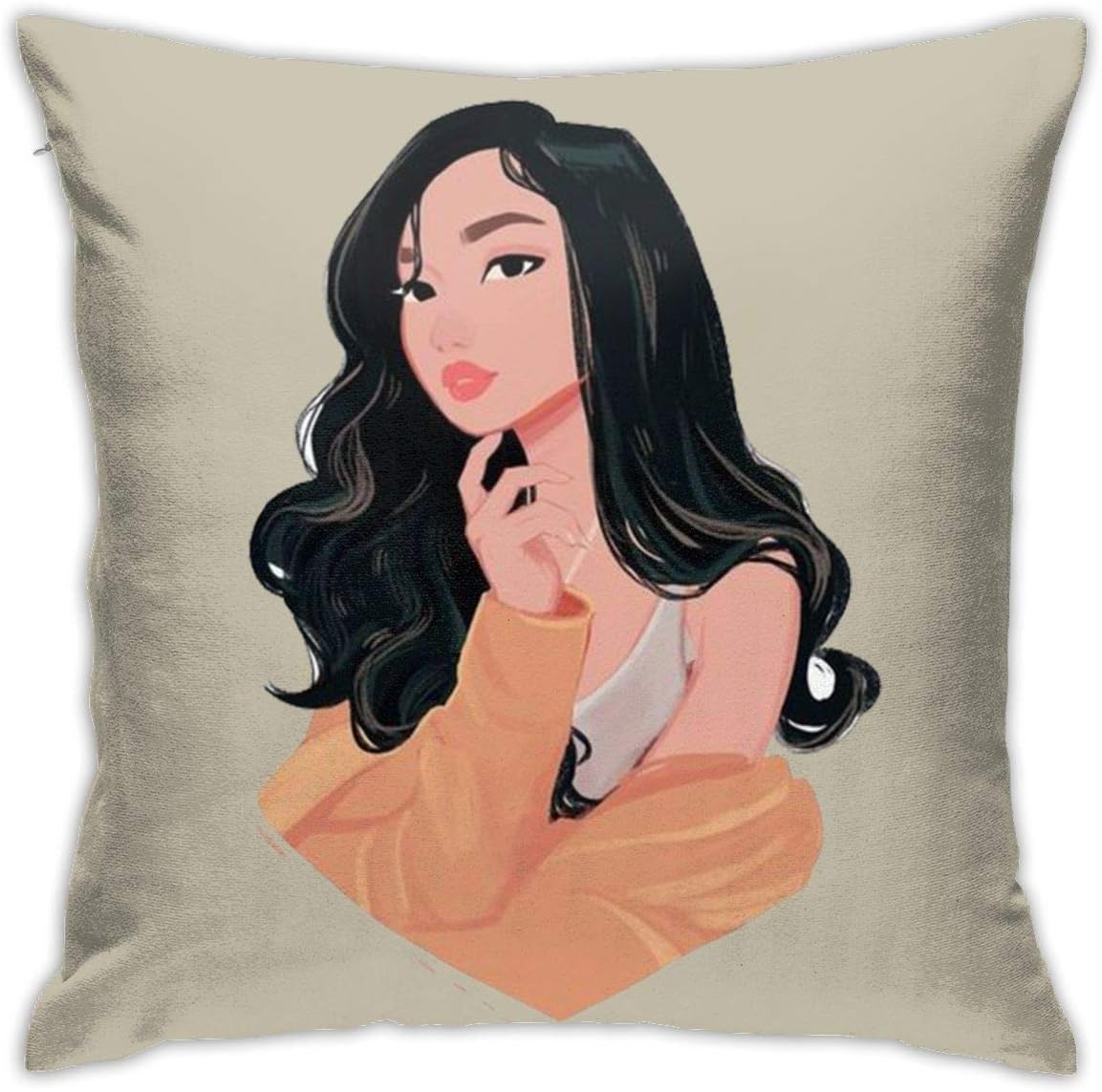 GMGMJY MAMAMOO Pillow MAMAMOO Pillowcase Multicoloured Generalduty 18inch18inch