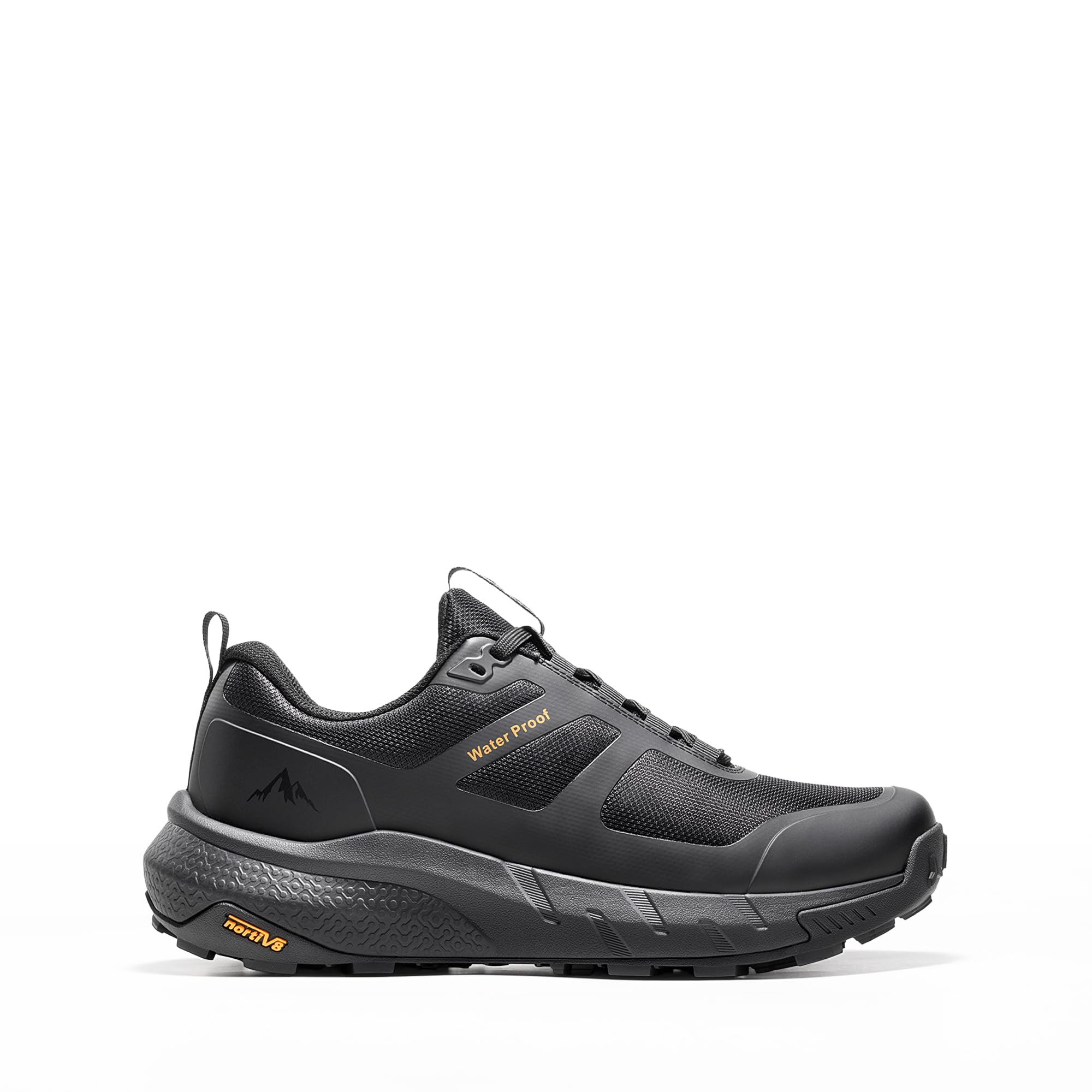 NORTIV 8 Herren Trekkingschuhe Wanderschuhe,Size 43,Schwarz 9