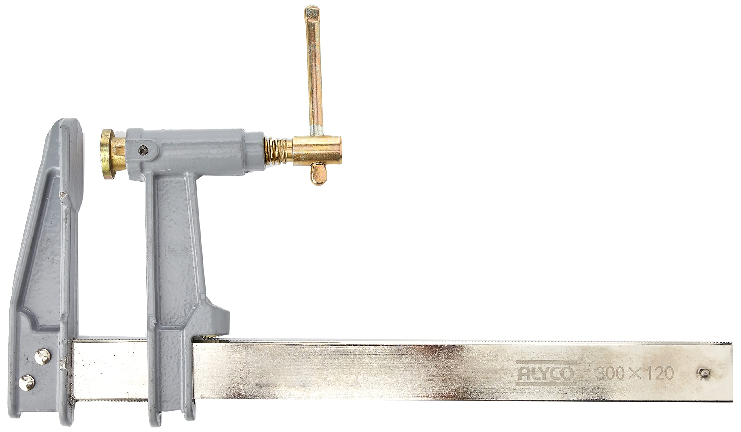 Alyco - Clamp Type F, With Plunger, 300 X 120 mm - 197850