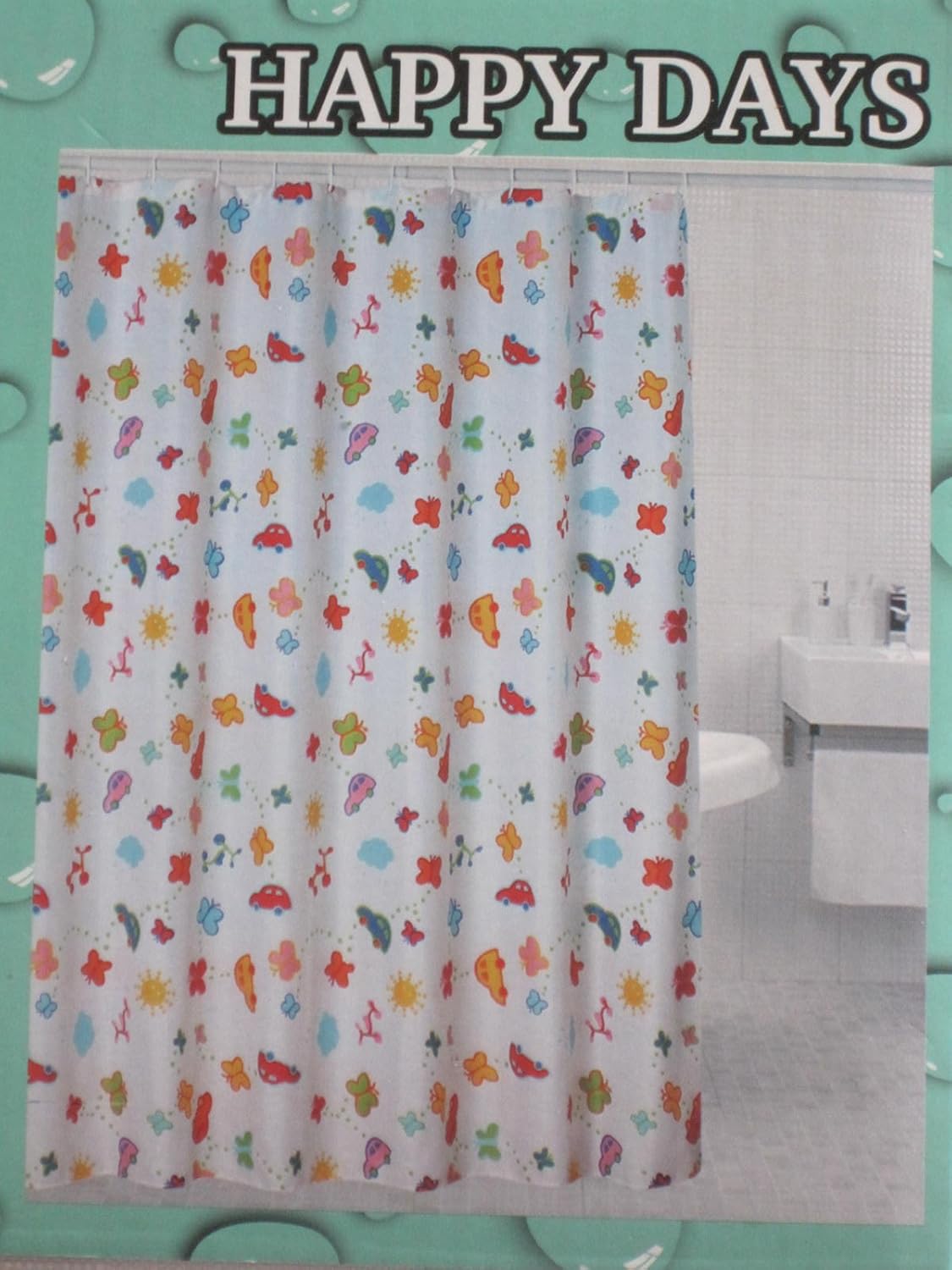 Amazon Com Daniel S Bath Happy Days Bright Colorful Shower