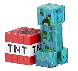 Mattel Minecraft Diamond Level Creeper Action