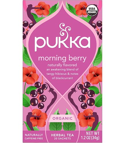 Amazon.com : Pukka, Tea Love Organic, 20 Count : Chamomile Herbal