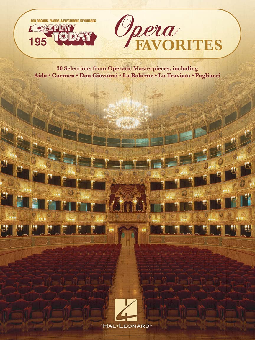 Ez Play Today Volume 195 Opera Favorites Pf Bk