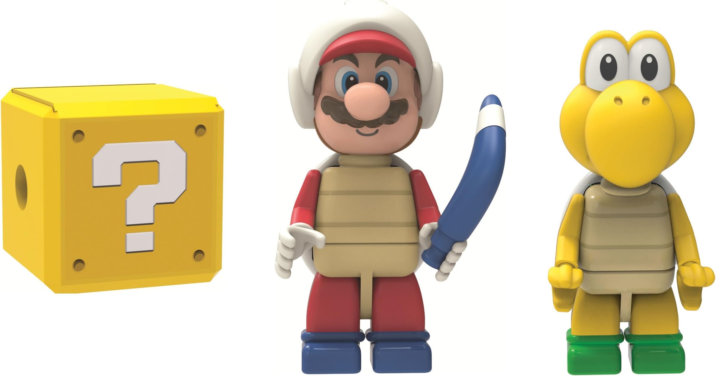 K'nex Boomerang Mario/ Koopa Troopa And Mario Figure Set