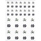 Notre Dame Fighting Irish Small Sticker Sheet - 2 Sheets