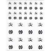 Fighting Irish Fanatic Group Small Sticker Sheet - 2 Sheets