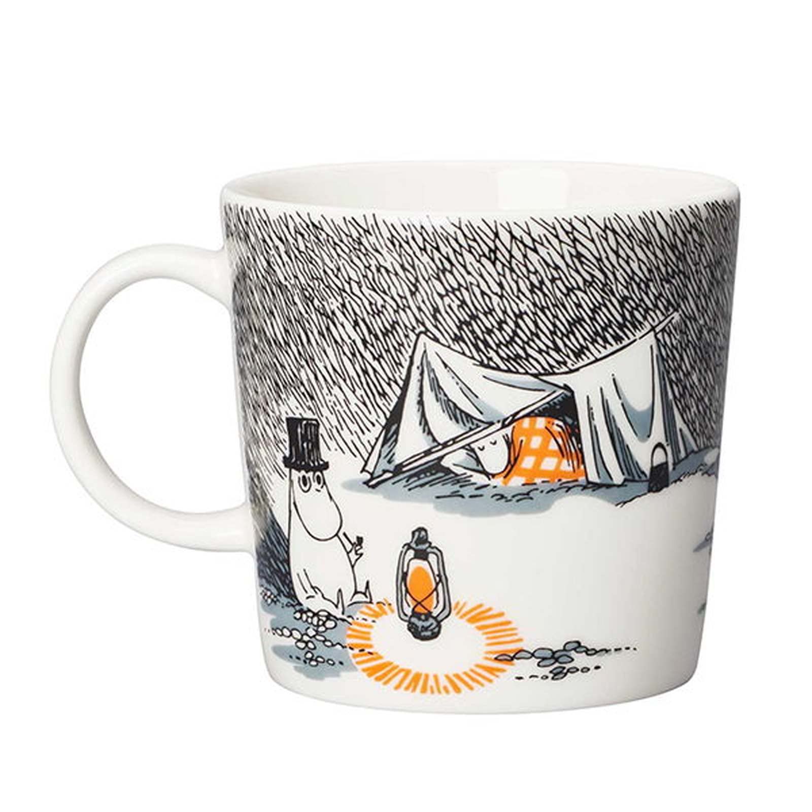 Arabia 1051264 Moomin Mugs Mug, Porcelain, White