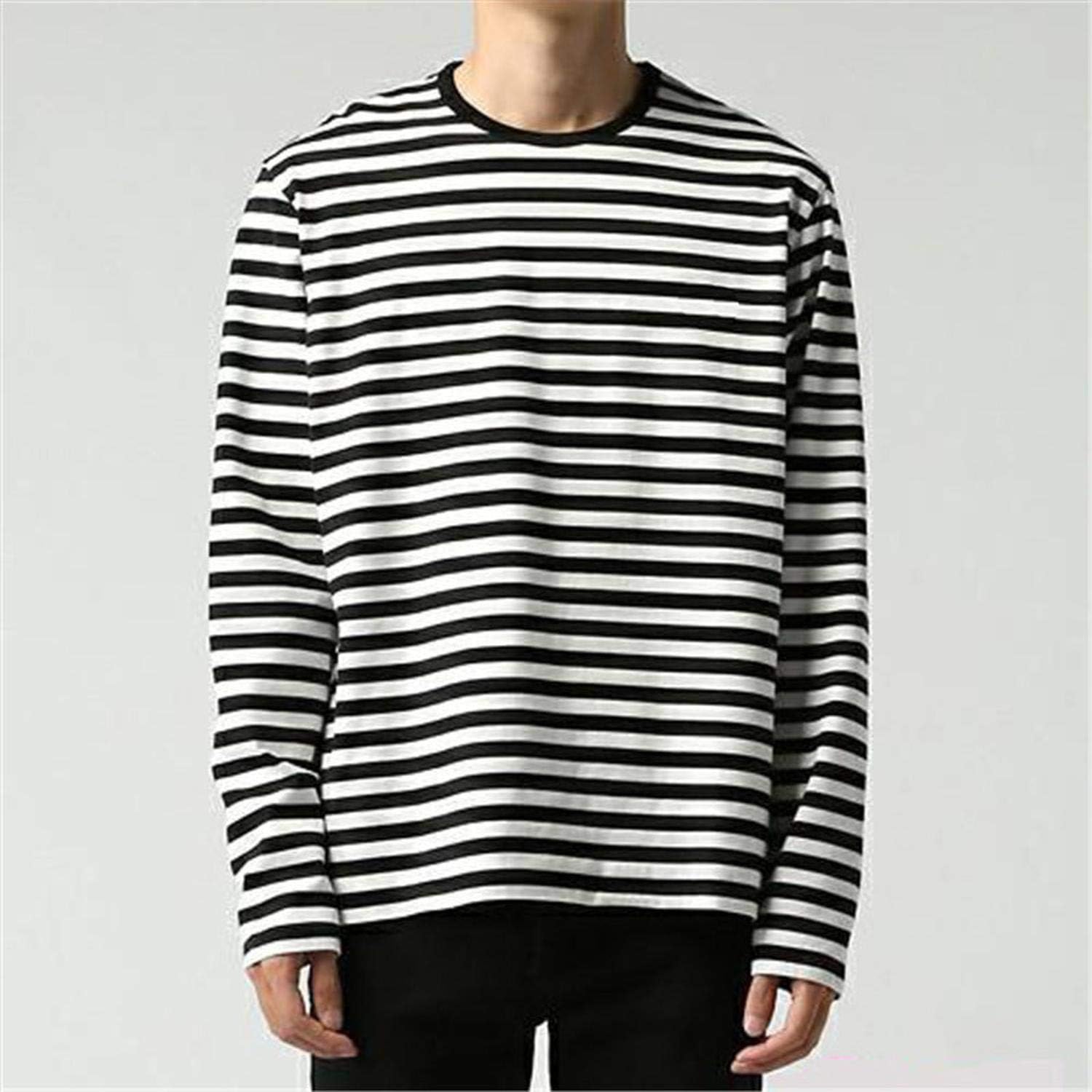 Himora fashion-sweatshirts Black White 