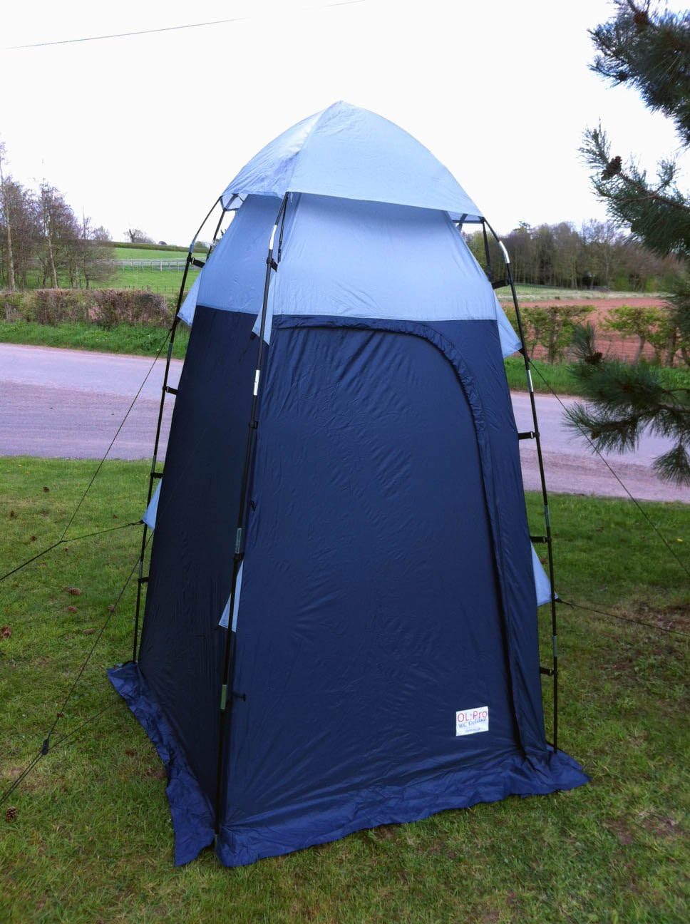 OLPro Deluxe Toilet / Utility Tent For Camping Caravans & Changing