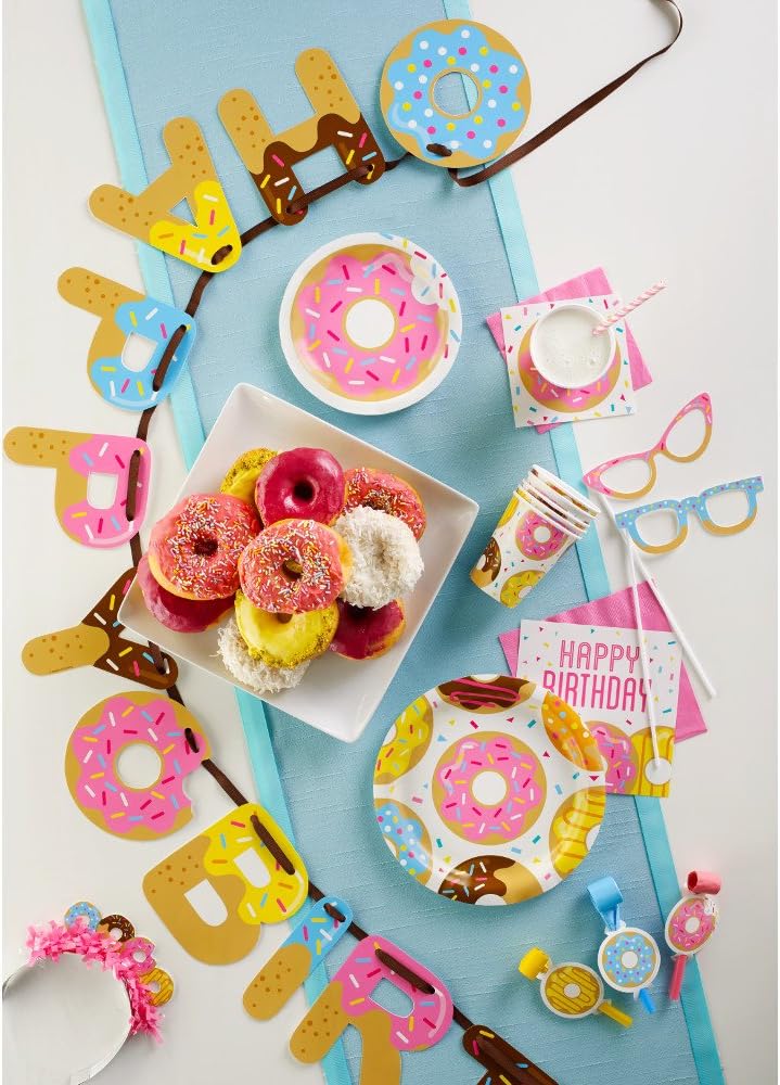 Creative Converting Donuts, Multicolor, 102 x 54 inch (Rectangular) - Image 3
