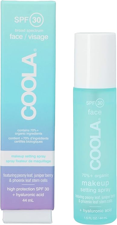 coola setting spray spf 50