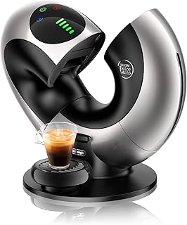 De'Longhi EDG 736.S | NESCAFÉ Dolce Gusto Eclipse | Kapsel Kaffeemaschine | Für heiße und kalte Getränke | 15 bar Pumpendruck für samtige Crema | Automatische Wasserdosierung | Silber-Metall