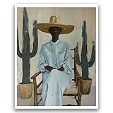 ZHGYGBN Black Girl Art Posters Black Woman African