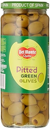 Del Monte Green Pitted Olive, 450g