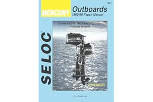 SIERRA INTERNATIONAL INC. Sierra International Seloc Manual 18-01404 Mercury Outboards Repair 1965-1989 2-40 HP 1-2 Cylinder 2 Stroke Model