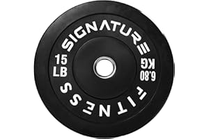 Fitvids 2-Inch Olympic Rubber Weight Plates Sets, Bumper Plates Set with Barbell for Strength Training, 180-390 Lbs Multiple Options