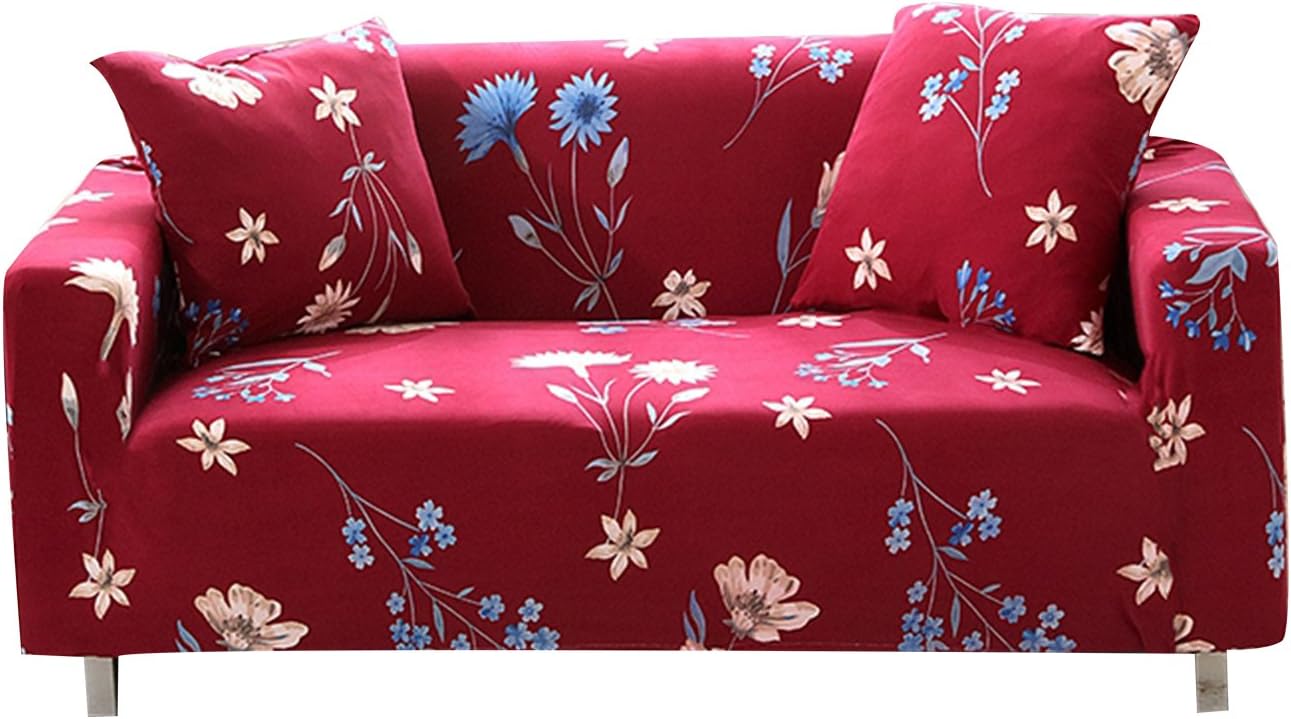 FORCHEER Stretch Sofa Slipcover Polyester Spandex Fabric Couch Covers Sofa Furniture Protector (4 Seat)