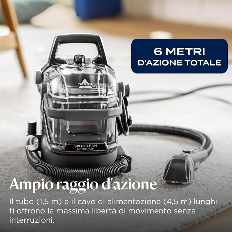 SpotClean HydroSteam Lavatappeti 1000W 3689N
