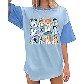 Oversized Mama Shirt Woman Mom Letter Print Tshirt Trendy Mama Shirts Graphic Tees Short Sleeve Tops