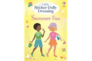 Little Sticker Dolly Dressing Summer Fun: An Activity Book with Beaches, Ice Cream, and more, for Kids (Ages 4-6)