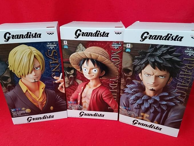 Amazon Co Jp ワンピース サンジ ロー ルフィ Grandista The Grandline Men ホビー 通販