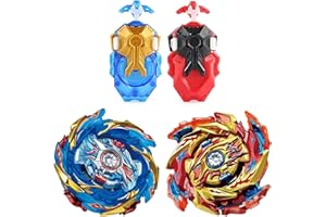 Hozuumo Gyro Battling Top Burst Gyro Toy Set, Launchers Combat Battling Game, Gift for Kids Children,B-174-1+B-174-2